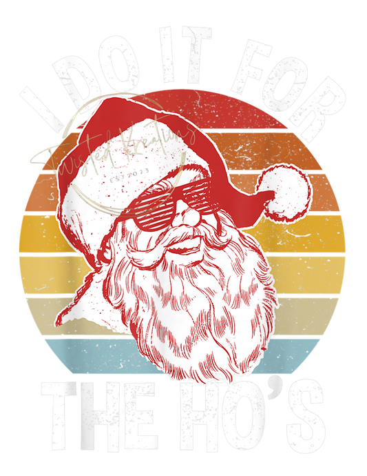 Santa DTF Print